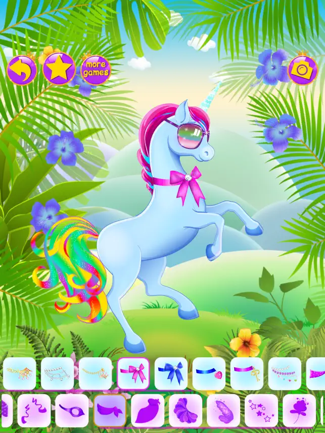 Captura 5 Juego de Vestir Unicornios iphone