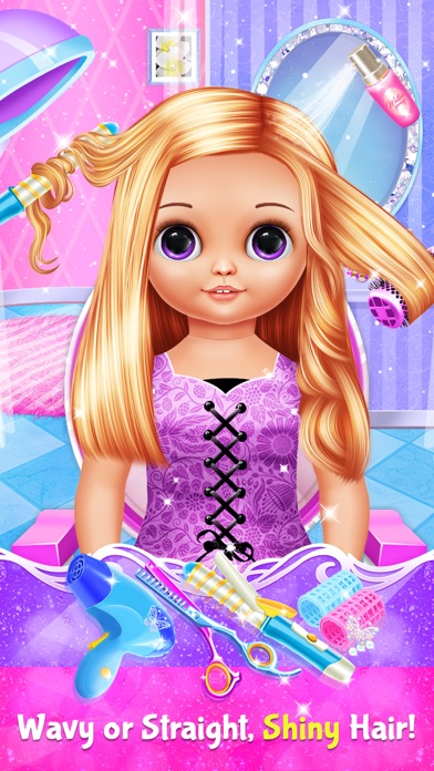 Little Girls Doll Hair Salon screenshot 3