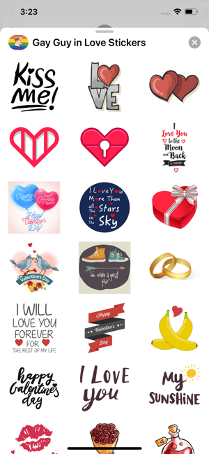 Gay Guy in Love Stickers(圖2)-速報App