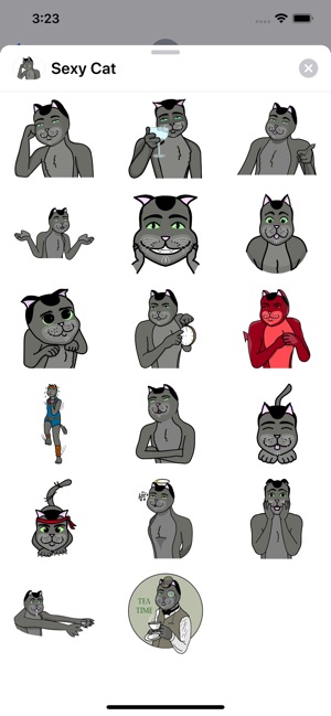 Sexy Cat Sticker Pack(圖1)-速報App