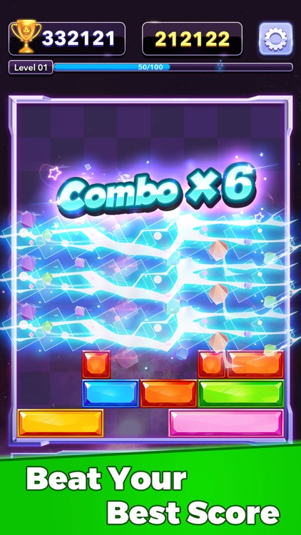 Jewel Sliding™ - Block Puzzle