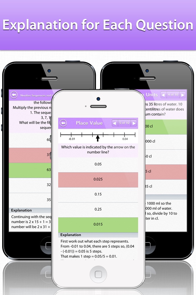 11+ Maths Learn & Test screenshot 3