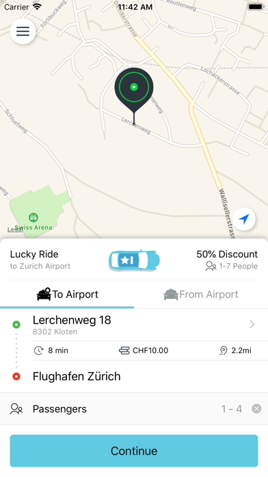 Airport Taxi Zürich screenshot 3