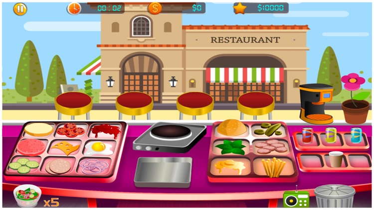 Burger Restaurant : Cook Craze screenshot-4