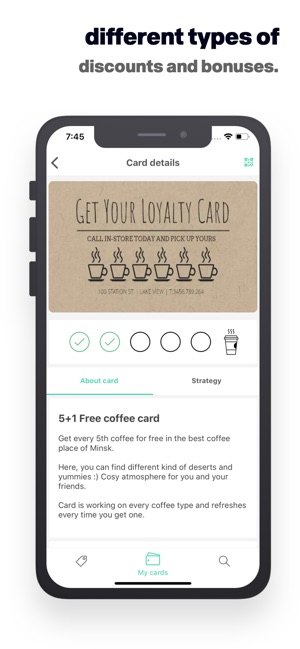 Scardy: Discount card manager(圖3)-速報App