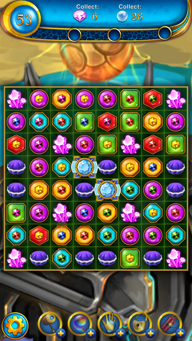 Lost Jewels - Match 3 Puzzle Screenshot 3