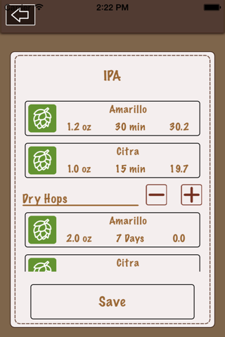 Beer Recipe Calculator screenshot 3