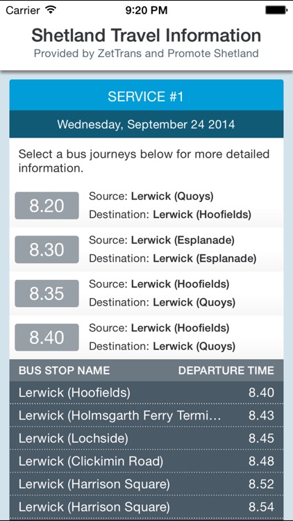 Shetland Travel Information