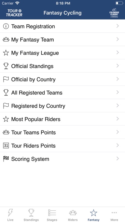 Colorado Classic Tour Tracker screenshot-7