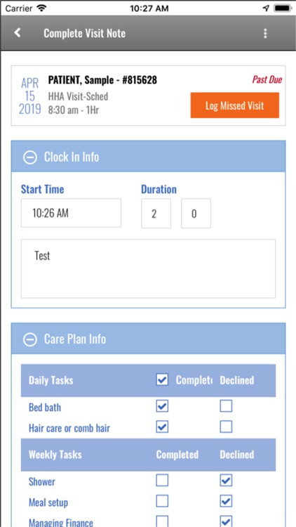 HomecareGPS Mobile screenshot-8