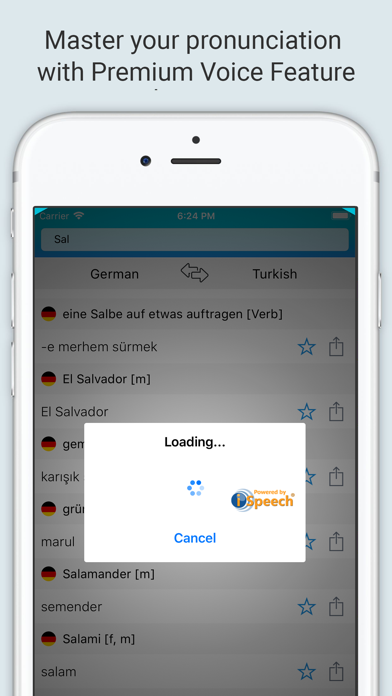 German Turkish Dictionary + screenshot 4