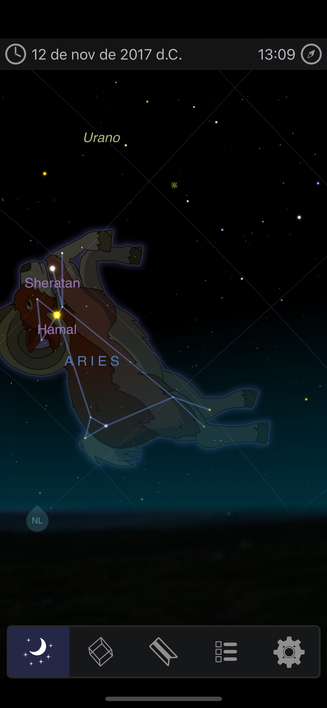 Screenshot do app Astro 3D+