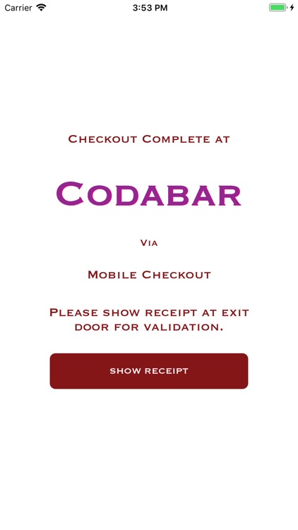 CODABAR screenshot-8