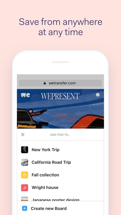 Collect: Save and share ideas