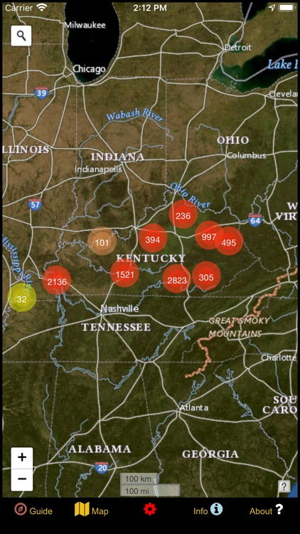 Kentucky Mushroom Forager Map! screenshot-2