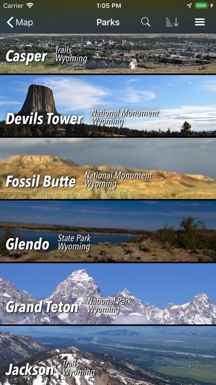 Wyoming Pocket Maps