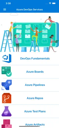Screenshot 2 DevOps Services : Azure iphone