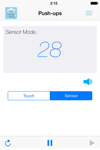 Push-ups Sensor - náhled