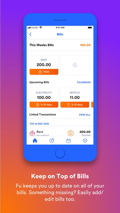 FU - Lifestyle Spending screenshot-4