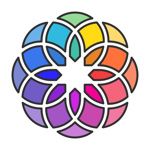 Color Story Art: Coloring Book Icon