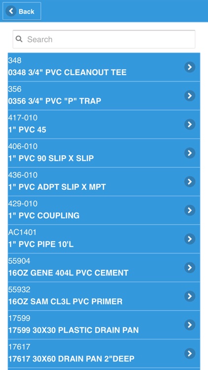 Corken Steel Parts App
