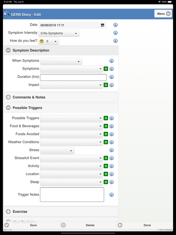 App Shopper: GERD and Acid Reflux Diary (Medical)