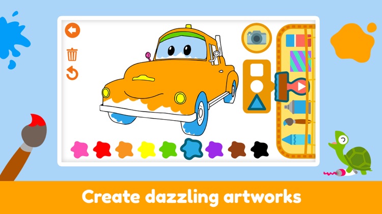 Car City - Kids Coloring Book screenshot-4