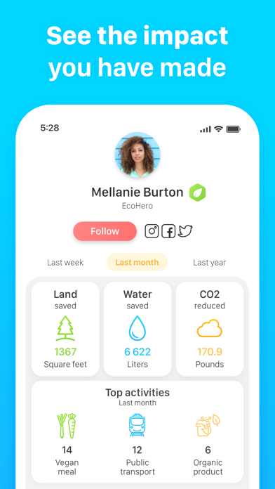 EcoHero - Eco Activity Tracker screenshot 2