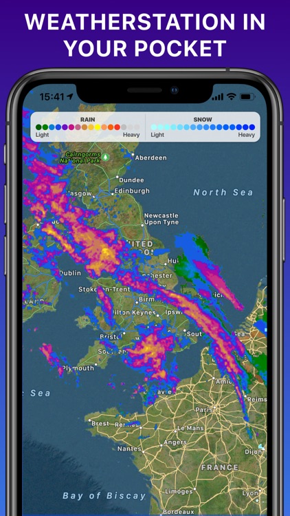 RAIN RADAR - sky weather NOAA screenshot-5