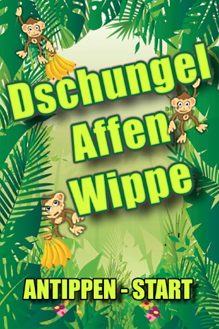 Dschungel Affen Wippe LT - náhled