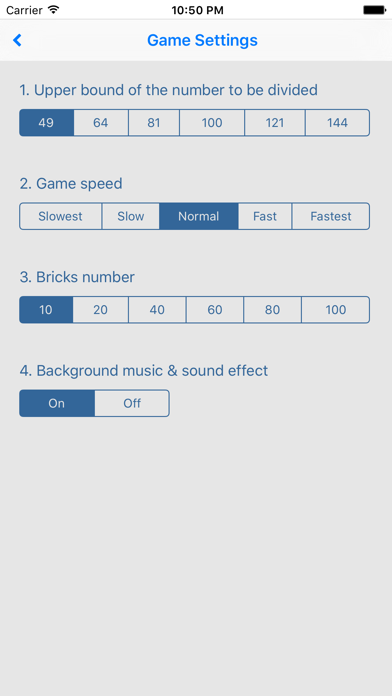 How to cancel & delete Maths Bricks - Division from iphone & ipad 2