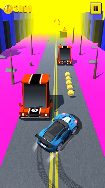 Traffic Taxi Run Game 2019 screenshot-4