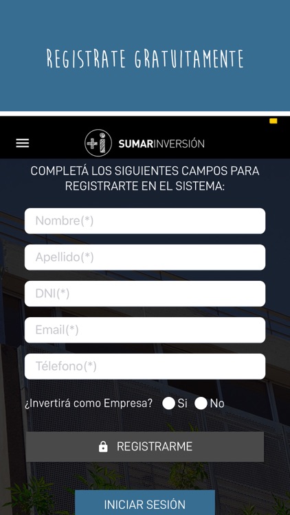 Sumar Inversión