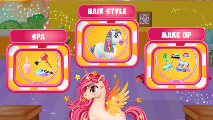 Unicorn Dress up & Hair Salon screenshot-4