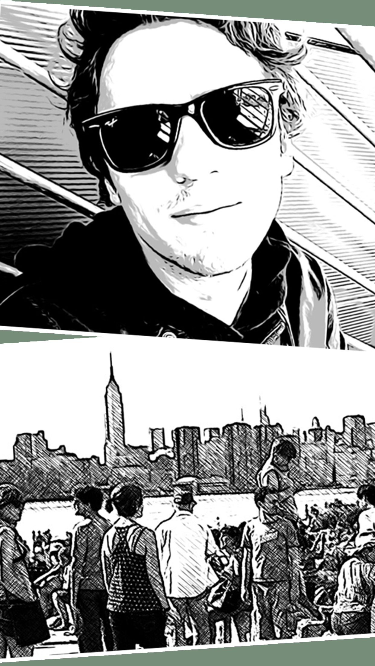 Screenshot do app ToonCamera