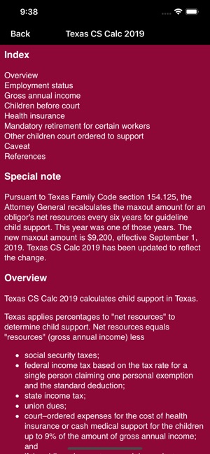 Texas Attorney General Child Support Tax Chart
