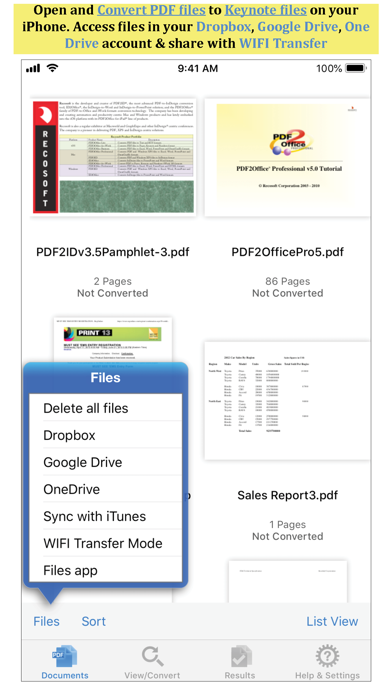How to cancel & delete PDF to Keynote by PDF2Office from iphone & ipad 1