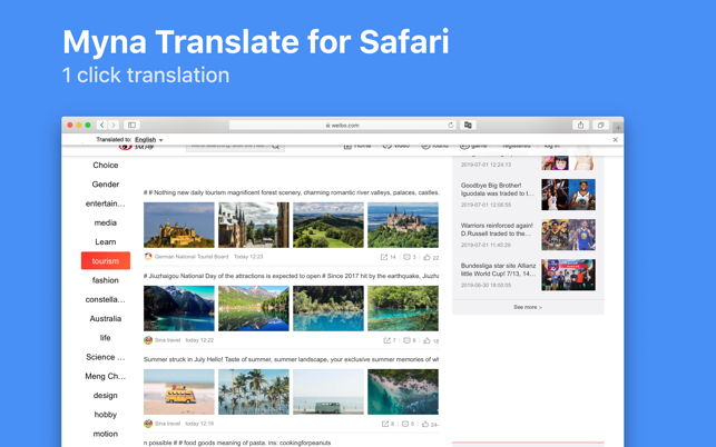 Myna Translate for Safari(圖2)-速報App