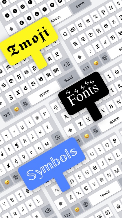Fonts keyboard-font and symbol screenshot-0