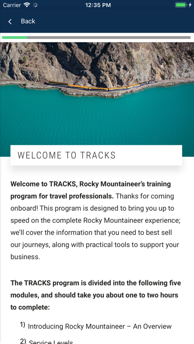 Rocky Mountaineer TRACKS screenshot 3
