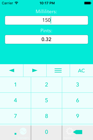 Pints To Milliliters (pt/ml) - náhled