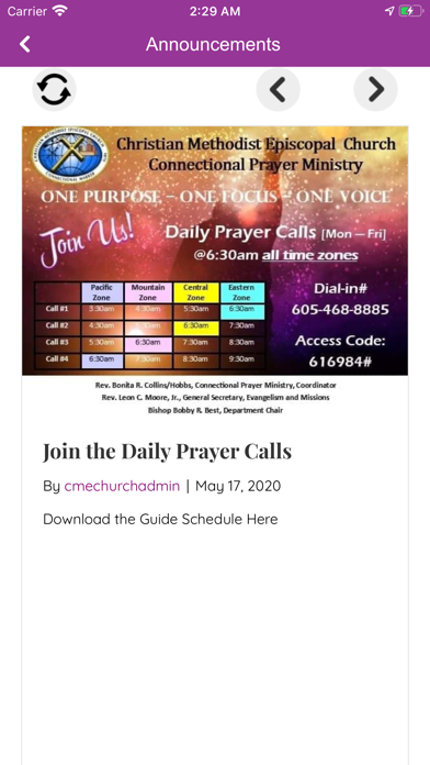 CMEChurch screenshot 4