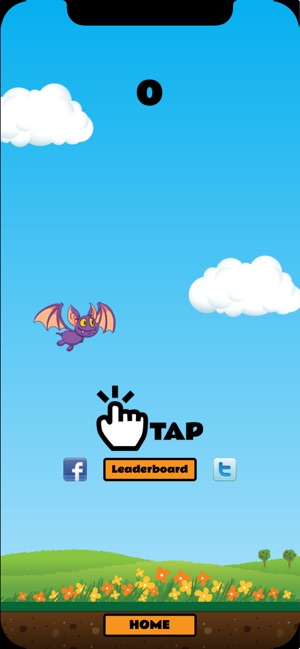 Flappy Fruit Bat Game