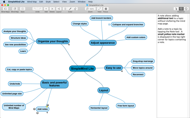 SimpleMind Lite - Mind Mapping(圖3)-速報App