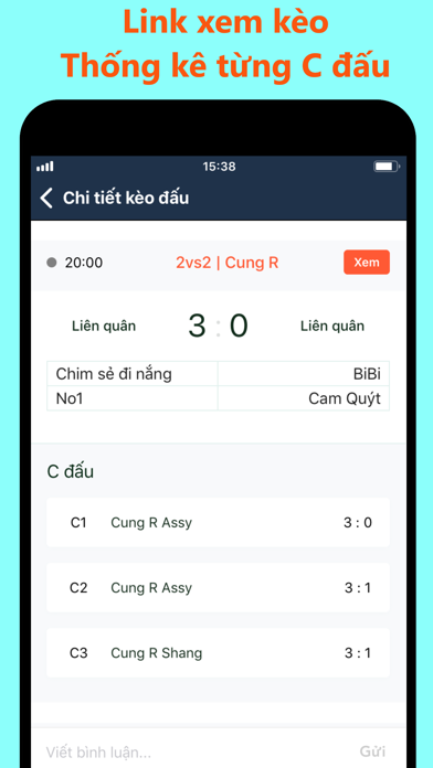 How to cancel & delete AoE Score - Lịch Thi Đấu AoE from iphone & ipad 2