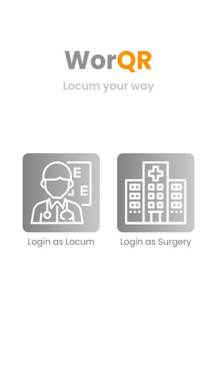 WorQR - Locum your way!