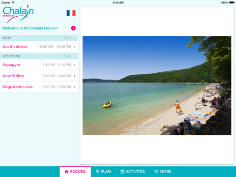 Domaine de Chalain - náhled