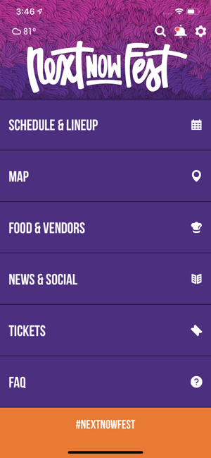 NextNOW Fest App