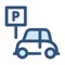 The app connects to the university's open data in real time and displays the status of the campus parking lot using a simple and intuitive interface