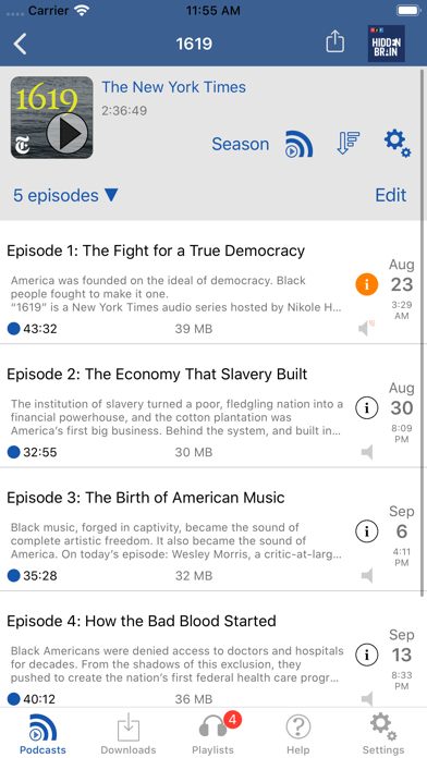 iCatcher podcast app Screenshot 5